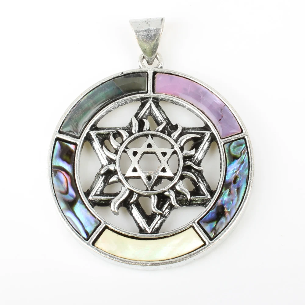 Natural Shell Pendant Necklace Six Pointed Star Pendant Star Jewelry Handmade DIY Necklace Bracelet Earring Accessories
Natural Shell Pendant Necklace Six Pointed Star Pendant Star Jewelry Handmade DIY Necklace Bracelet Earring Accessories