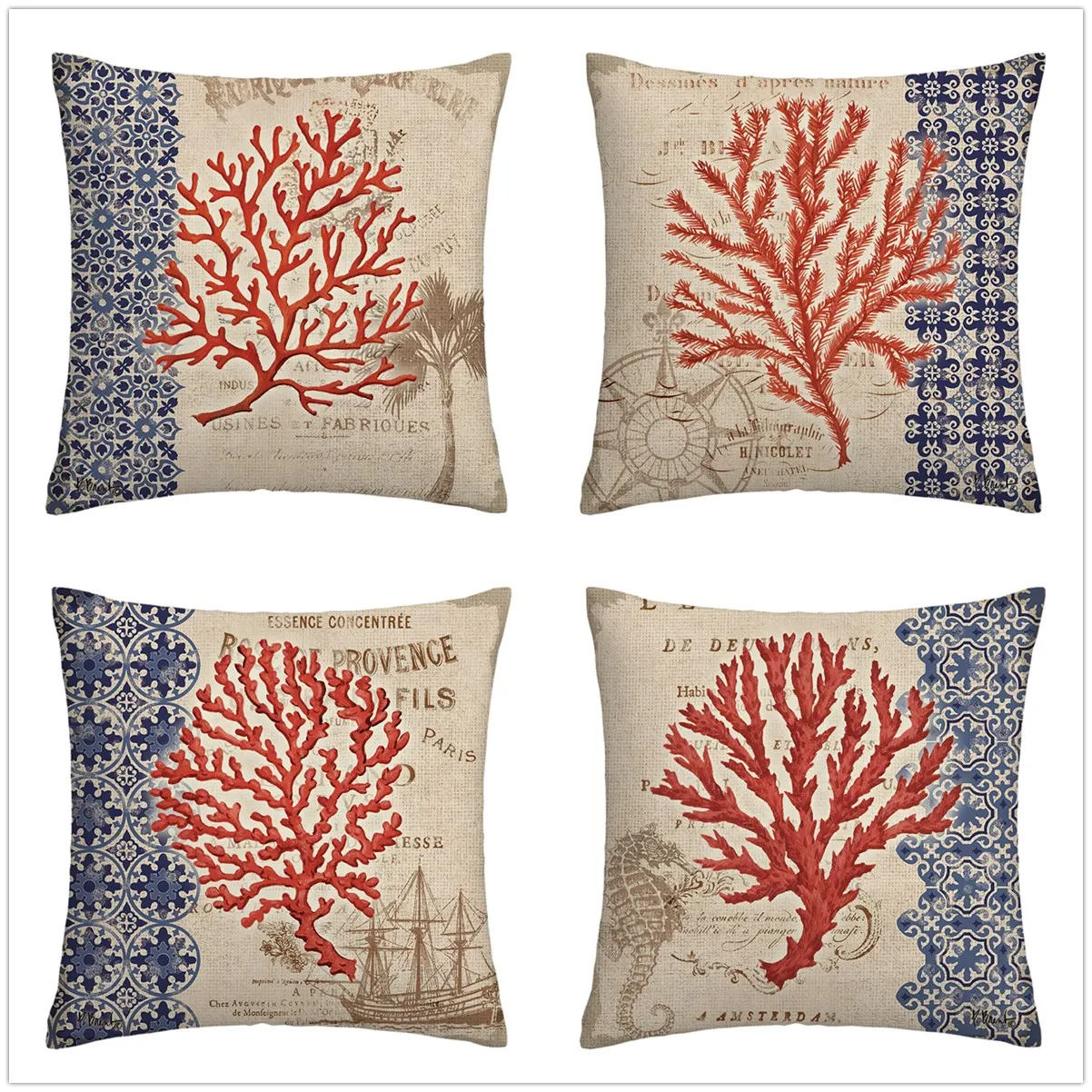 Red coral retro pillowcase, living room sofa cushion cover, home decoration can be customized for you linen pillow cover
Red coral retro pillowcase, living room sofa cushion cover, home decoration can be customized for you linen pillow cover