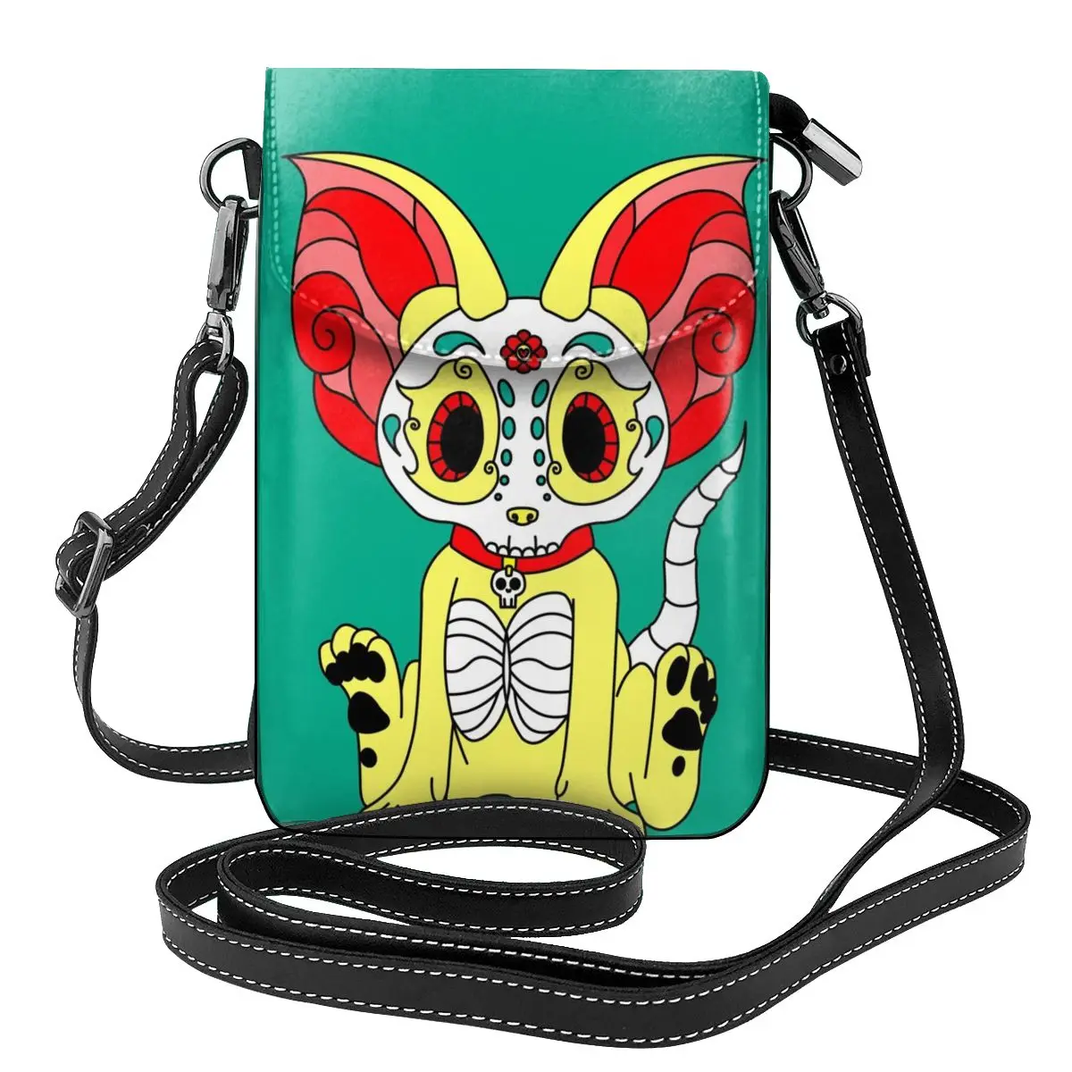 Dia De Los Muertos Chihuahua Shoulder Bag Mexican Skull Work Student Women Bags Bulk Reusable Leather Purse
Dia De Los Muertos Chihuahua Shoulder Bag Mexican Skull Work Student Women Bags Bulk Reusable Leather Purse