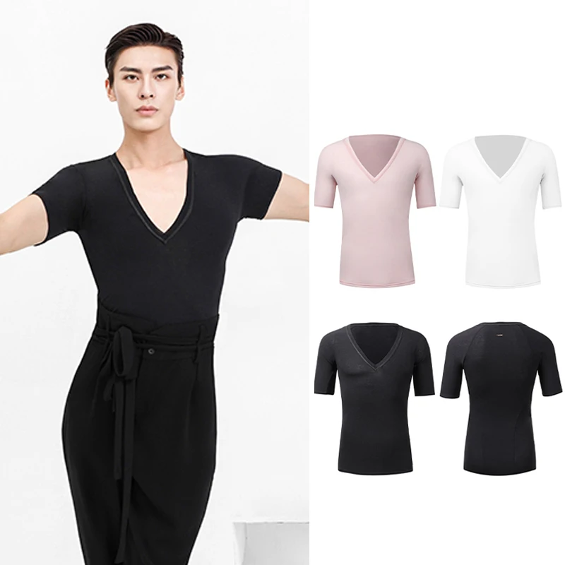 New Latin Dance Clothes Adult Male Summer Dance Wear Tight Tops Black White Samba Cha Cha Salsa Dancing Practice Shirts DNV14922
New Latin Dance Clothes Adult Male Summer Dance Wear Tight Tops Black White Samba Cha Cha Salsa Dancing Practice Shirts DNV14922