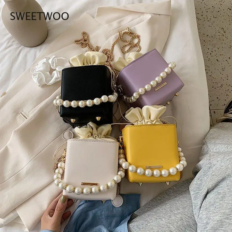 Box Shape Pu Leather Crossbody Bags for Women 2021 Drawstring Sweet Shoulder Handbags Female Travel Summer Cross Body Bag
Box Shape Pu Leather Crossbody Bags for Women 2021 Drawstring Sweet Shoulder Handbags Female Travel Summer Cross Body Bag
