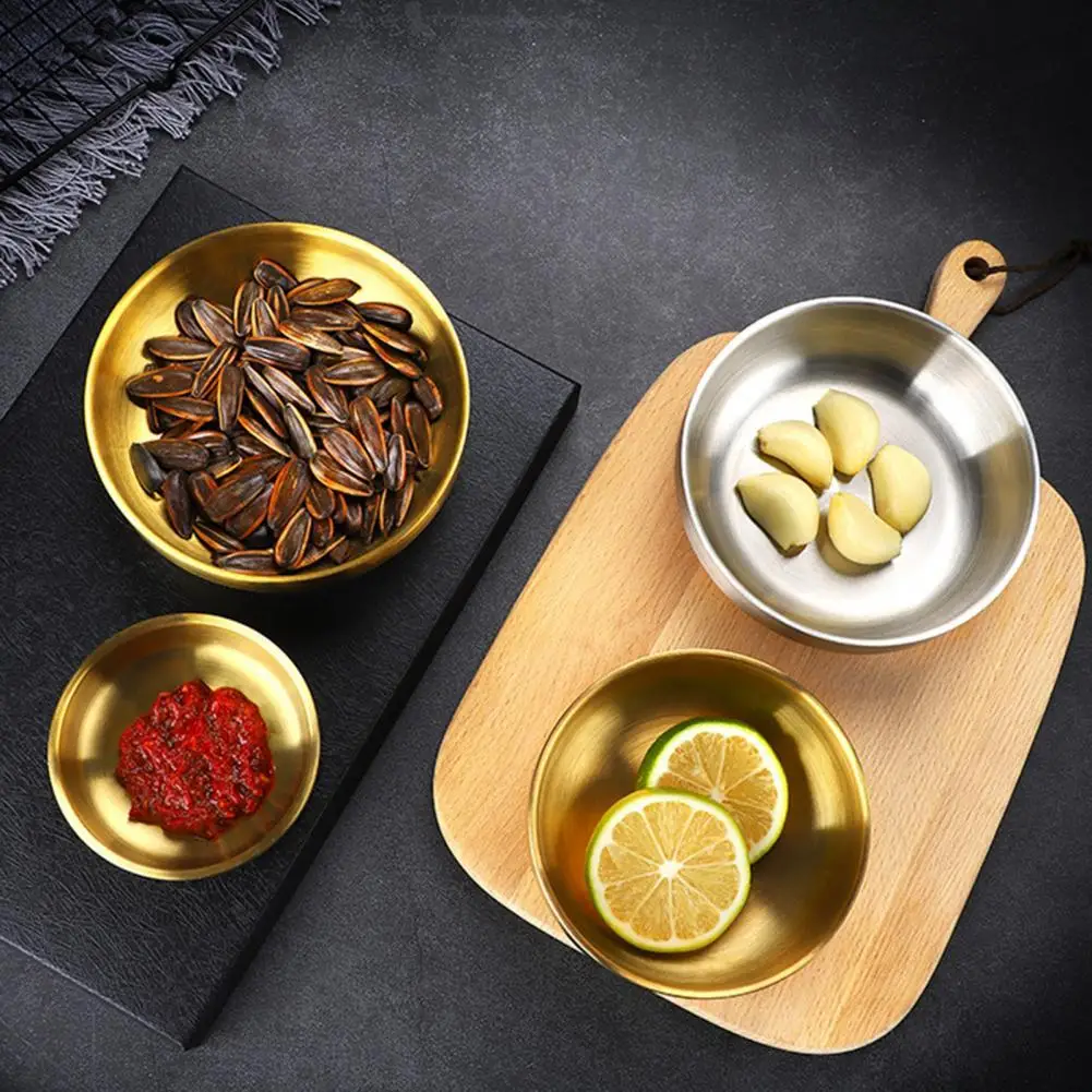 50%HOTSmall Dish Double Layers Insulation Stainless Steel Korean Style Anti-scalding Kimchi Bowl Saucer Kitchen Supplies
50%HOTSmall Dish Double Layers Insulation Stainless Steel Korean Style Anti-scalding Kimchi Bowl Saucer Kitchen Supplies