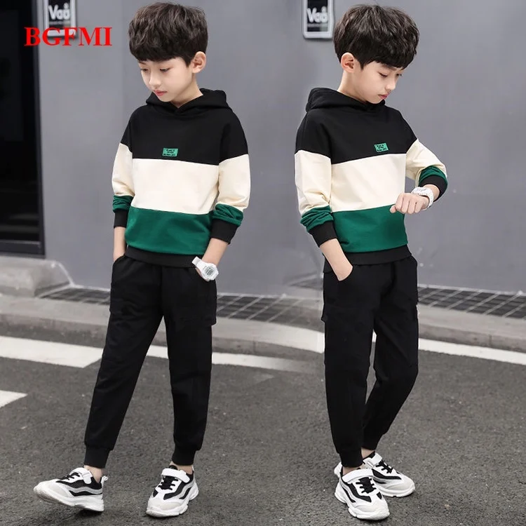 Teenager Winter Boy Long Sleeve Children's Warm Double-sided Velvet Hooded Suit Boy's Thick Clothing Sets Toddler Tracksuit Set
Teenager Winter Boy Long Sleeve Children's Warm Double-sided Velvet Hooded Suit Boy's Thick Clothing Sets Toddler Tracksuit Set