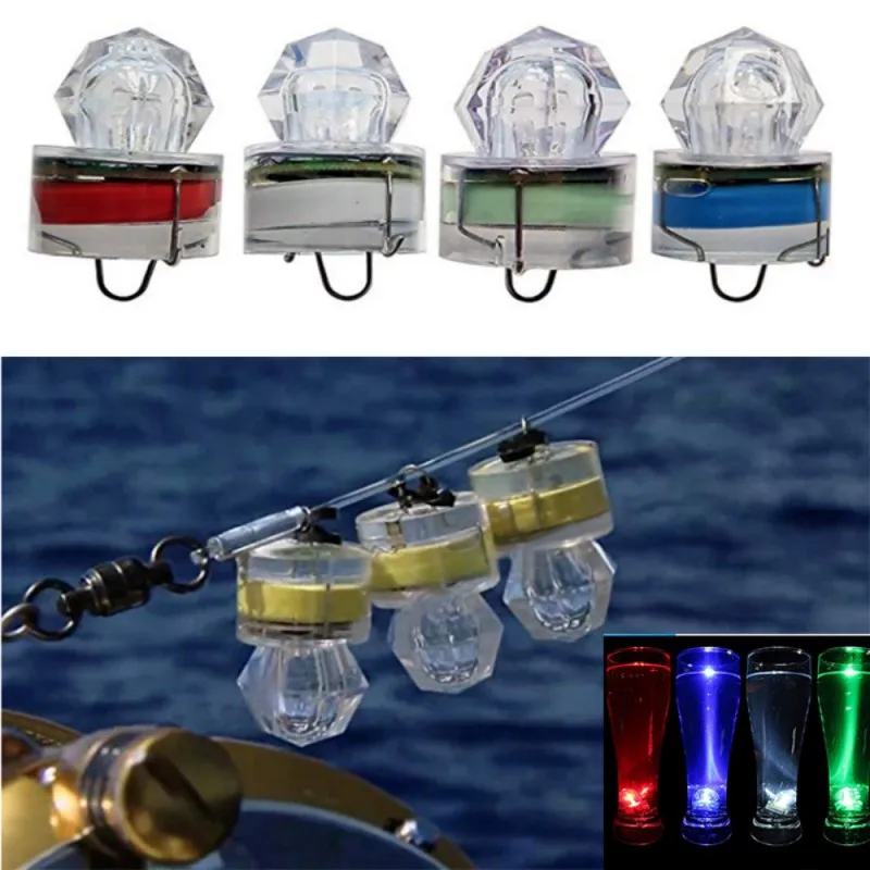 Diamond Night Fishing Fish Collection Lamp Led Lure Fish Lamp Water Lamp-White With Button Cell Capacity 240mAh Fishing Set
Diamond Night Fishing Fish Collection Lamp Led Lure Fish Lamp Water Lamp-White With Button Cell Capacity 240mAh Fishing Set