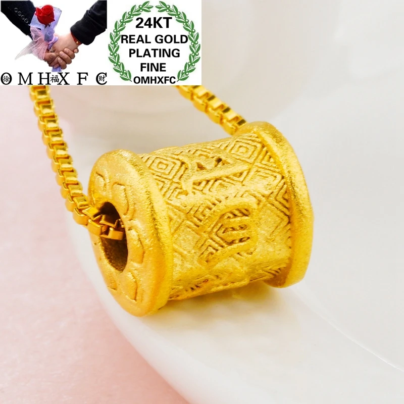 OMHXFC Wholesale PN371 European Fashion Hot Fine Woman Girl Party Birthday Wedding Gift Slim Waist Bead 24KT Gold Pendant Charm
OMHXFC Wholesale PN371 European Fashion Hot Fine Woman Girl Party Birthday Wedding Gift Slim Waist Bead 24KT Gold Pendant Charm