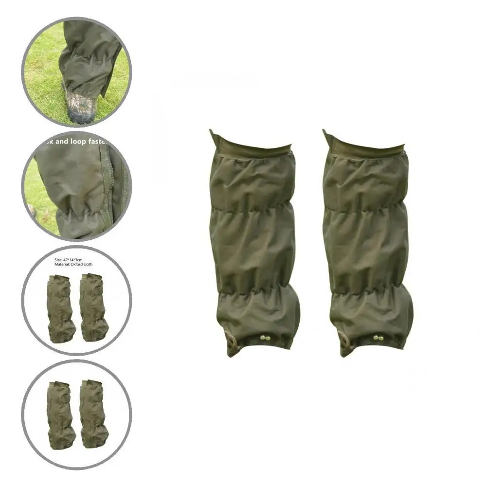 Practical Climbing Gaiters Easy To Wear PVC Coating Adjustable Tightness Ski Gaiters Ski Gaiters Leg Gaiters 1 Pair
Practical Climbing Gaiters Easy To Wear PVC Coating Adjustable Tightness Ski Gaiters Ski Gaiters Leg Gaiters 1 Pair