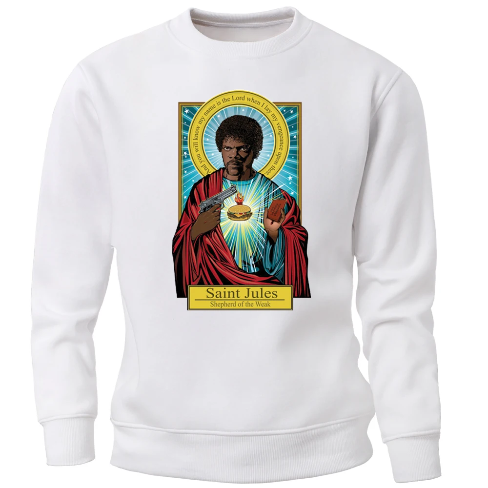 Funny Sweatshirts Men Pulp Fiction Crewneck Sweatshirt Jumper Fleece Warm TV Show Hoodies Streetwear Harajuku Sportswear
Funny Sweatshirts Men Pulp Fiction Crewneck Sweatshirt Jumper Fleece Warm TV Show Hoodies Streetwear Harajuku Sportswear