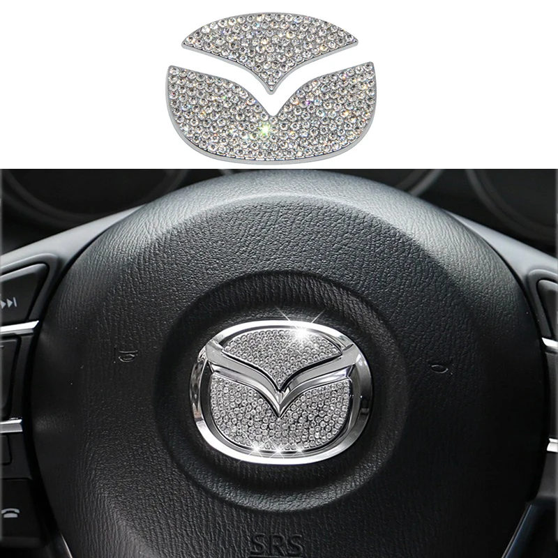 Car Steering Wheel Logo Diamond Decoration Cover Sticker For Mazda 2 3 5 6 Axela Atenza Allegro CX3 CX5 CX7 CX9 CX30 Accessories
Car Steering Wheel Logo Diamond Decoration Cover Sticker For Mazda 2 3 5 6 Axela Atenza Allegro CX3 CX5 CX7 CX9 CX30 Accessories