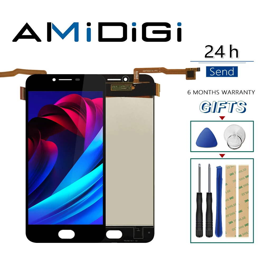 ЖК экран для UMIDIGI C Note 2 100% новый протестированный высококачественный сменный UMI +