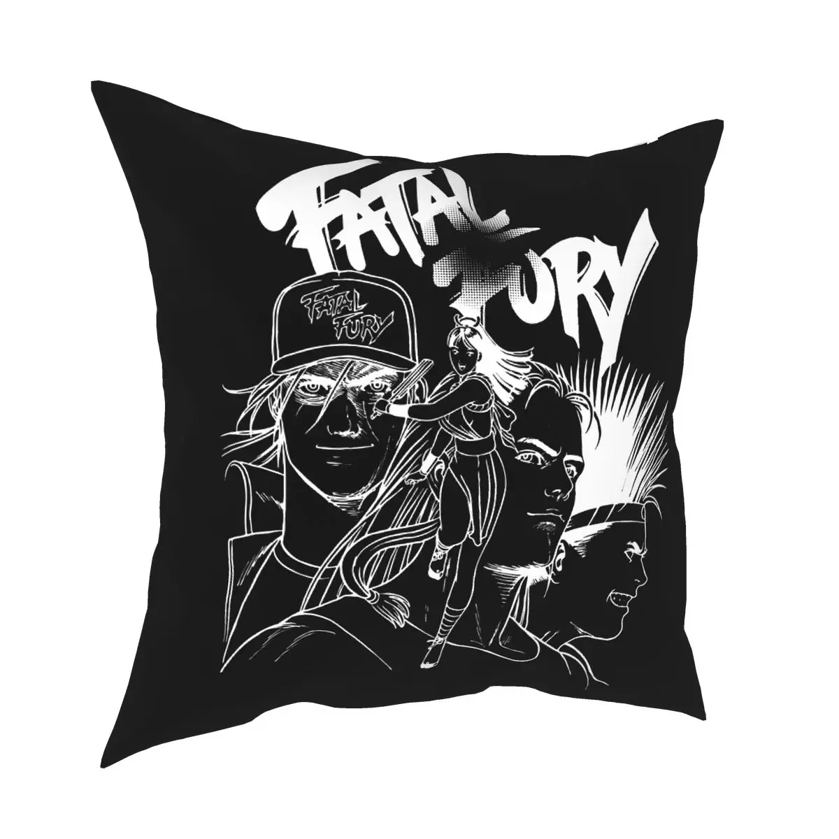 Fatal Fury King Of Fighters Pillowcase Printing Polyester Cushion Cover Decorations Throw Pillow Case Cover Home 40*40cm
Fatal Fury King Of Fighters Pillowcase Printing Polyester Cushion Cover Decorations Throw Pillow Case Cover Home 40*40cm