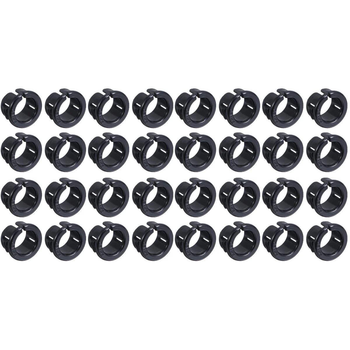 200 pcs Cable Hose Snap-locks Grommet Locking Bushing Nylon Protective Grommet
200 pcs Cable Hose Snap-locks Grommet Locking Bushing Nylon Protective Grommet