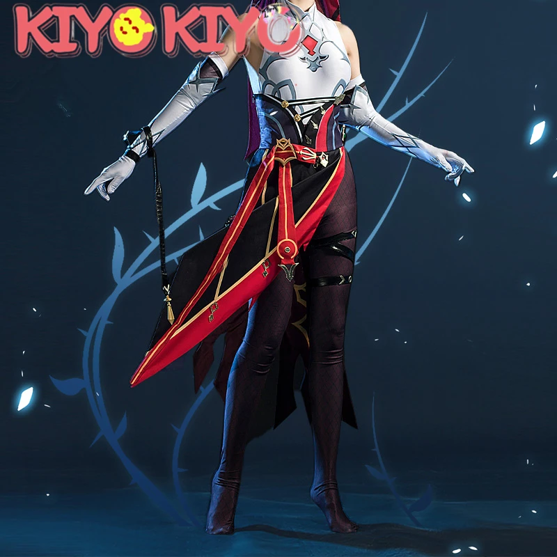 Женский костюм для косплея Мику с рогами и хвостом
Женский костюм для косплея Мику с рогами и хвостом