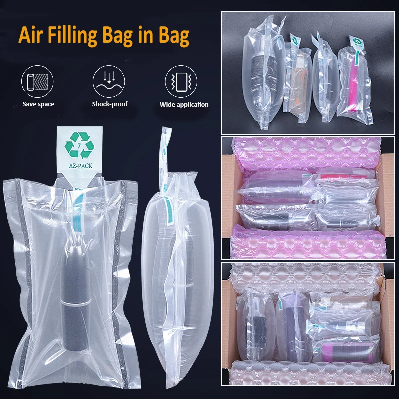 100pcs Inflatable Shipping Packaging Anti Pressure Glass Bottles Shockproof Air Cushion Bag Single Layer Fragile Wrap Transport
100pcs Inflatable Shipping Packaging Anti Pressure Glass Bottles Shockproof Air Cushion Bag Single Layer Fragile Wrap Transport
