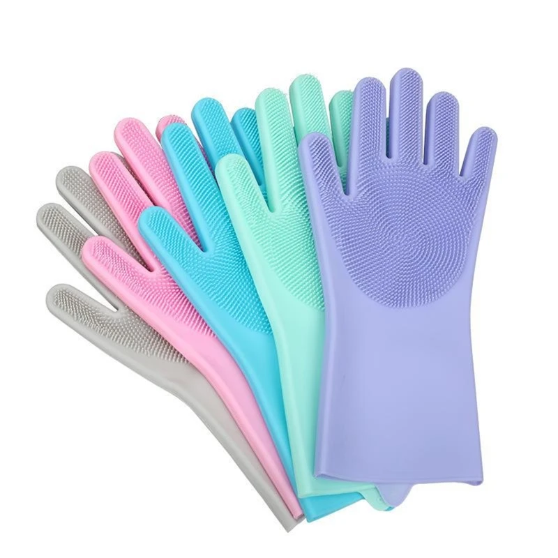 Hand Wearings Cleaning Gloves Magic Silicone Dishwashing Scrubber Dish Washing Sponge Rubber Scrub Gloves Kitchen Cleaning Tools
Hand Wearings Cleaning Gloves Magic Silicone Dishwashing Scrubber Dish Washing Sponge Rubber Scrub Gloves Kitchen Cleaning Tools