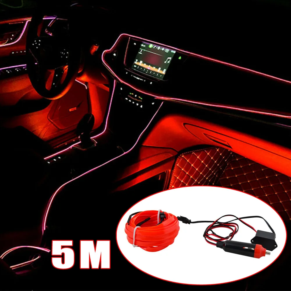 Interior Atmosphere lamp LED Light Strip 12V Accessories Ambient Cigarette lighter Cold
Interior Atmosphere lamp LED Light Strip 12V Accessories Ambient Cigarette lighter Cold