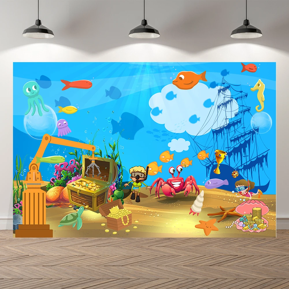 Neoback океан сокровище синее море животные мультфильм ребенок фон на заказ детский день рождения вечеринка Декор Фон фотосессия
Neoback океан сокровище синее море животные мультфильм ребенок фон на заказ детский день рождения вечеринка Декор Фон фотосессия