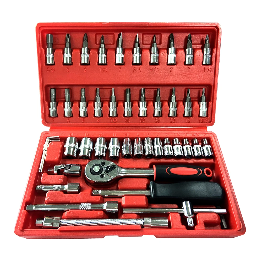 Hand Tool Socket Wrench Car Repair Ratchet Wrench Key Set Auto Maintenance Tire Removal Sleeve Spanner Set Tool Wrench Universal
Hand Tool Socket Wrench Car Repair Ratchet Wrench Key Set Auto Maintenance Tire Removal Sleeve Spanner Set Tool Wrench Universal