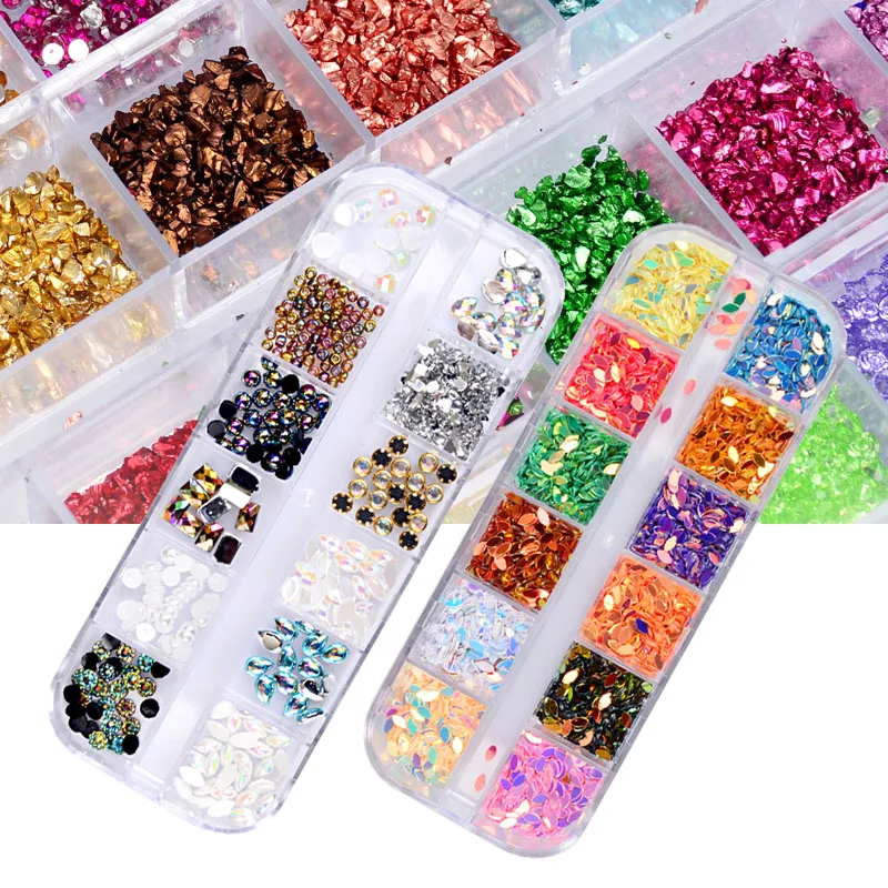 New Mix 12 Color Circle Beads Nail Art Tips Rhinestones Glitters Acrylic UV Gel Gems Decoration with Hard Case
New Mix 12 Color Circle Beads Nail Art Tips Rhinestones Glitters Acrylic UV Gel Gems Decoration with Hard Case