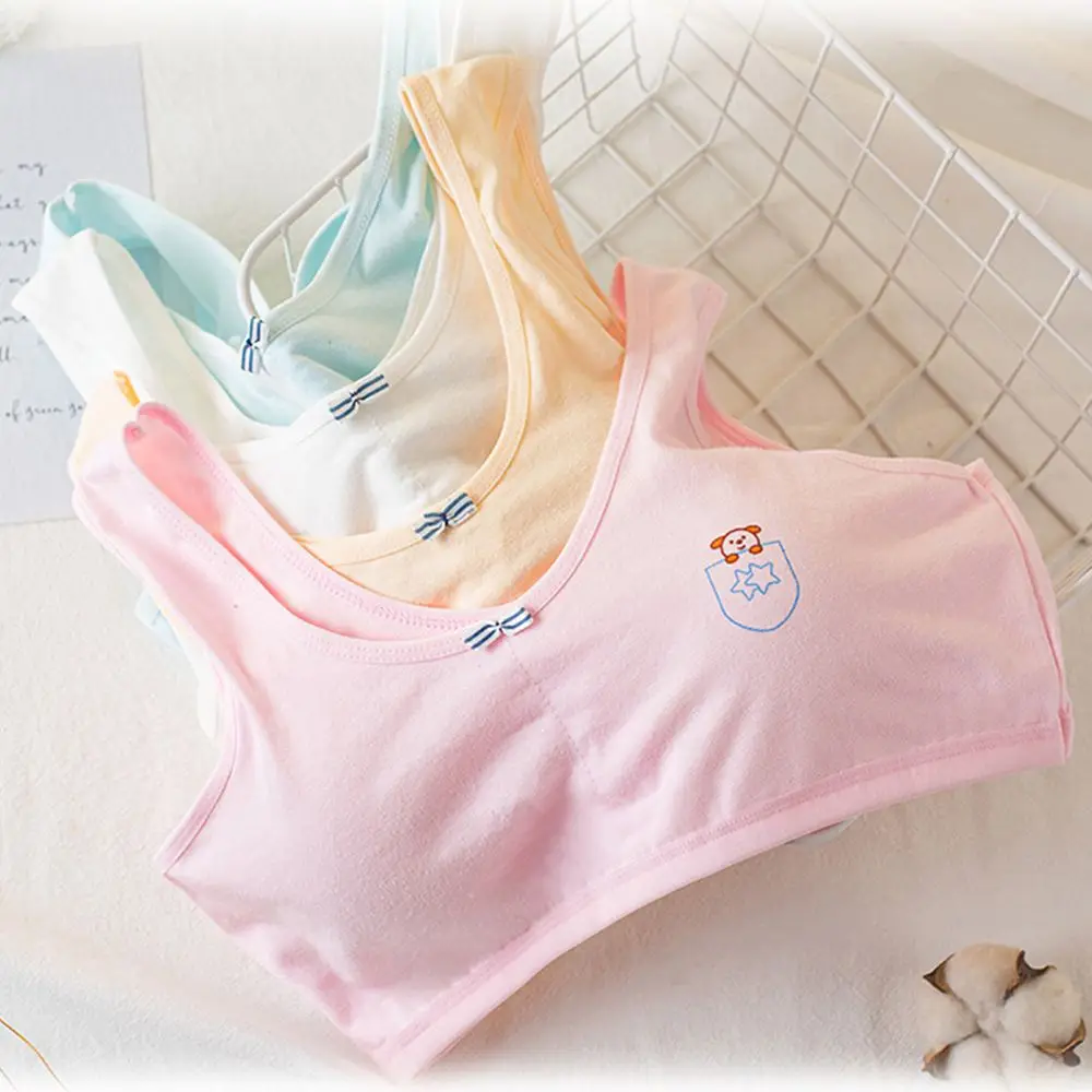 Anti-exhaust Crop Top Camisole for 8-16years Bra with Sponge Students Vest Bra Teenager Girls Bra Girls Training Bra
Anti-exhaust Crop Top Camisole for 8-16years Bra with Sponge Students Vest Bra Teenager Girls Bra Girls Training Bra