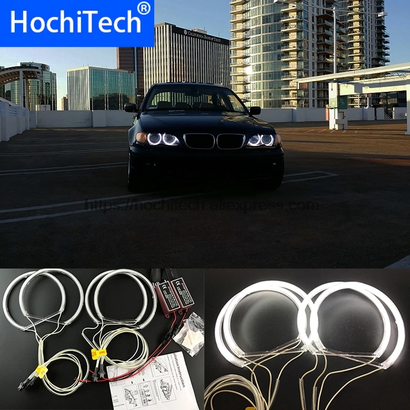 Фото HochiTech для BMW 1998 2005 E46 седан туристический с проекторами Стайлинг автомобиля