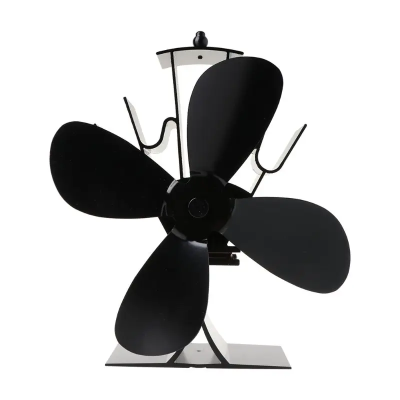 Home Aluminum Silent Stove Fan with 4 Blades Heat Powered Electrical Fan for Fireplace Wood Stoves Burner
Home Aluminum Silent Stove Fan with 4 Blades Heat Powered Electrical Fan for Fireplace Wood Stoves Burner