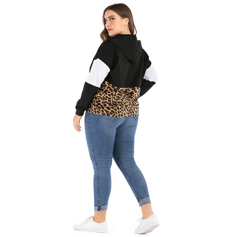 2020 Amazon express cross border Europe and America large loose leopard print sweater women's long sleeve thin Hoodie
2020 Amazon express cross border Europe and America large loose leopard print sweater women's long sleeve thin Hoodie