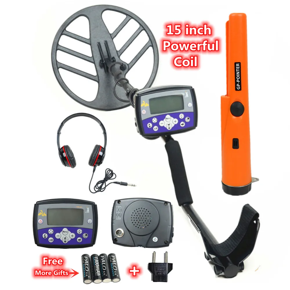 Underground Metal Detector Professional GH20 Gold Digger Treasure Hunter 705 Updated GH-20 Finder Pinpointer LCD Display
Underground Metal Detector Professional GH20 Gold Digger Treasure Hunter 705 Updated GH-20 Finder Pinpointer LCD Display