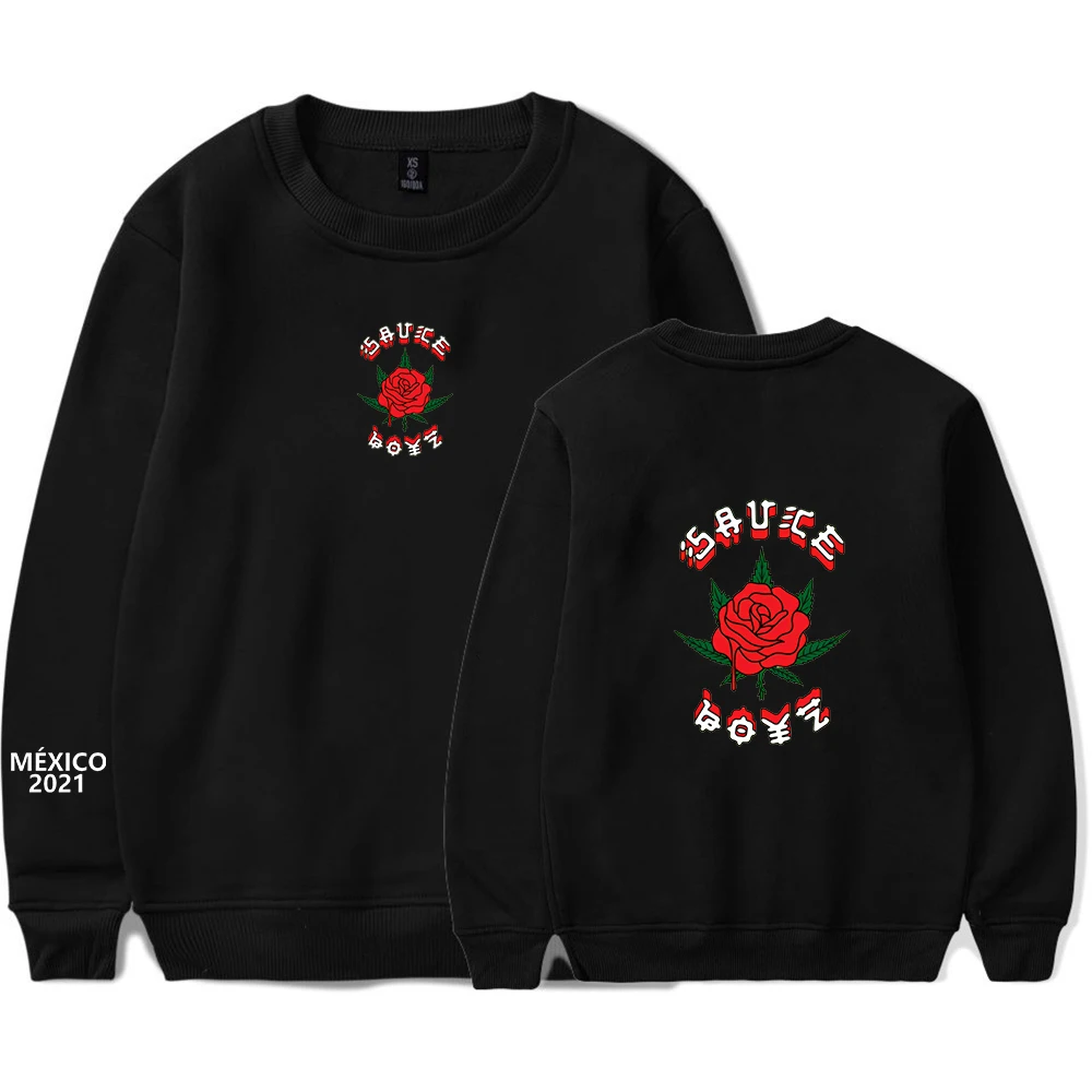 Eladio Carrion Merch Sweatshirt O-Neck Long Sleeve Women Men's Tracksuit Harajuku Streetwear American Rapper Hip Hop Clothes
Eladio Carrion Merch Sweatshirt O-Neck Long Sleeve Women Men's Tracksuit Harajuku Streetwear American Rapper Hip Hop Clothes