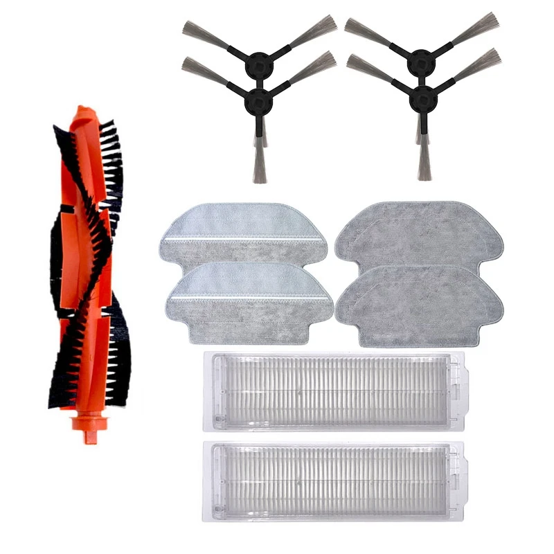 Main Brush Filter Side Brush Mop Cloth for Xiaomi Mijia STYJ02YM for Conga 3490 for Viomi V2 PRO V3 SE V-RVCLM21B
Main Brush Filter Side Brush Mop Cloth for Xiaomi Mijia STYJ02YM for Conga 3490 for Viomi V2 PRO V3 SE V-RVCLM21B