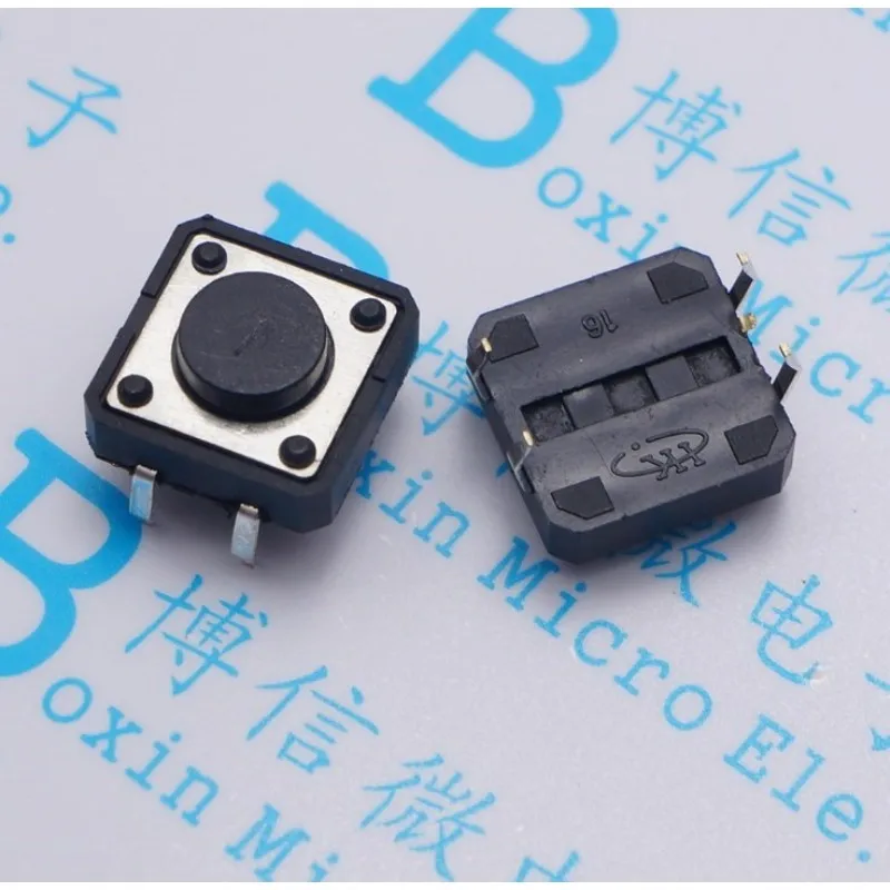 12*12*5MM tact switch 12*12*5 vertical 4 feet imported shrapnel micro switch
12*12*5MM tact switch 12*12*5 vertical 4 feet imported shrapnel micro switch