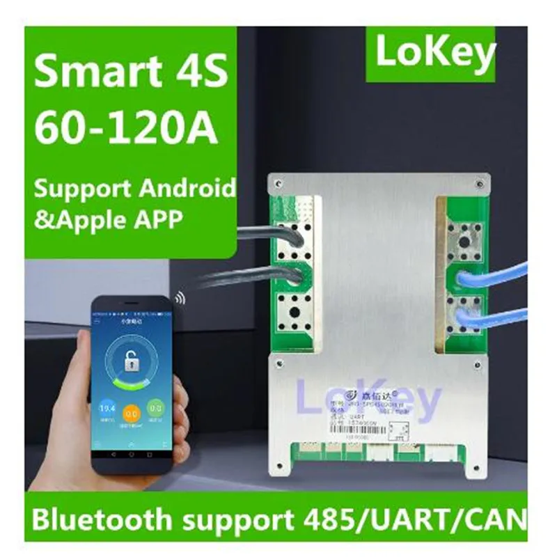 smart BMS 4S 12V 60A 80A 100A 120A Lifepo4 batterys balance board BMS with Bluetooth App and communication UART BMS
smart BMS 4S 12V 60A 80A 100A 120A Lifepo4 batterys balance board BMS with Bluetooth App and communication UART BMS