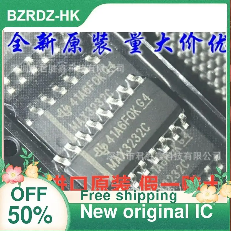 20 шт. MAX3232CDR MAX3232C MAX3232 SOP16, строчный драйвер/приемник, новый оригинальный IC
20 шт. MAX3232CDR MAX3232C MAX3232 SOP16, строчный драйвер/приемник, новый оригинальный IC