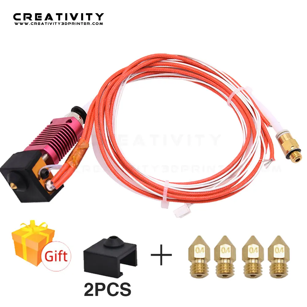 3D J-head CR10 Hotend Extruder Hot End Kit для creality Ender-3/5 pro 10s Bowden 12/24V Printer Parts | Компьютеры и офис