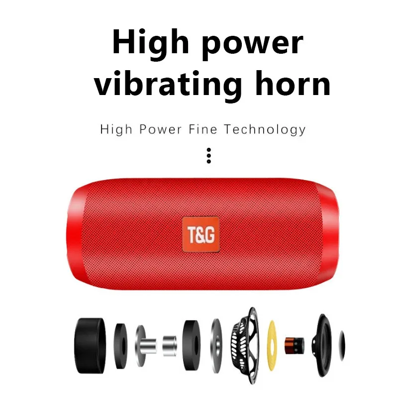 Portable Bluetooth Speaker Wireless Speaker 20w Wireless Bass Column Waterproof Outdoor USB Speaker Support AUX TF Subwoofer Spe
Portable Bluetooth Speaker Wireless Speaker 20w Wireless Bass Column Waterproof Outdoor USB Speaker Support AUX TF Subwoofer Spe