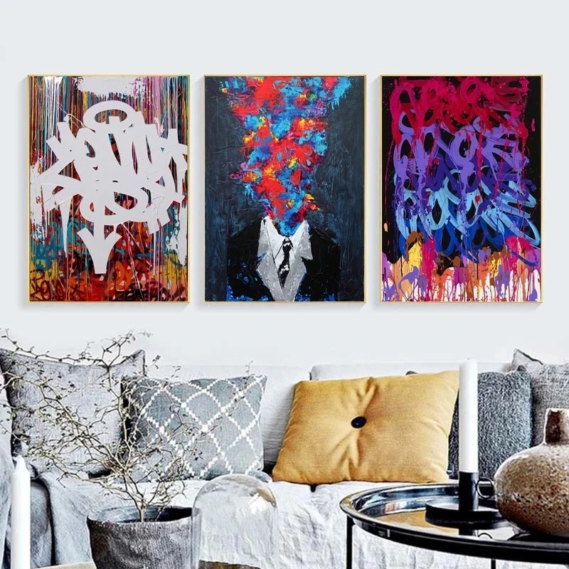 Abstract Colorful Random Lines Black Suit Wall Art Canvas Painting Nordic Posters and Prints Wall Pictures for Living Home Decor
Abstract Colorful Random Lines Black Suit Wall Art Canvas Painting Nordic Posters and Prints Wall Pictures for Living Home Decor