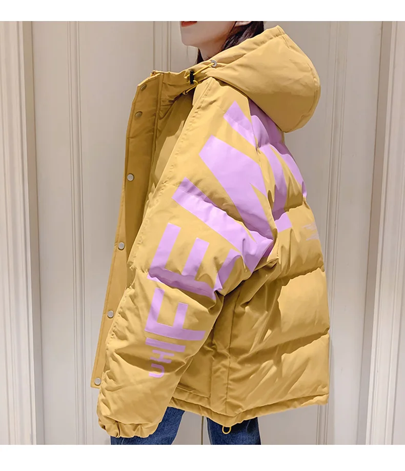 NEW Women's winter cotton padded jacket 2019 new Korean loose short cotton clothing trend 
NEW Women's winter cotton padded jacket 2019 new Korean loose short cotton clothing trend