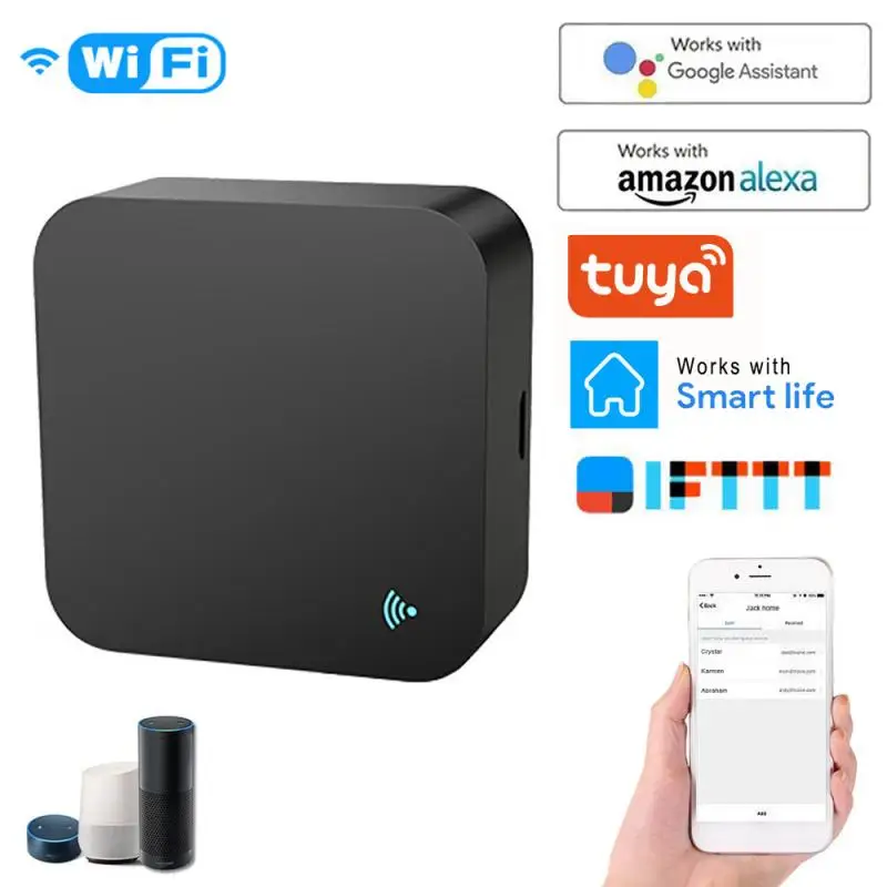 Tuya WiFi смарт-ИК-пульт дистанционного управления Управление; Для умного дома ТВ Кондиционер Управление работает с Amazon Alexa Google Home IFTTT SmartLife с при...
Tuya WiFi смарт-ИК-пульт дистанционного управления Управление; Для умного дома ТВ Кондиционер Управление работает с Amazon Alexa Google Home IFTTT SmartLife с при...