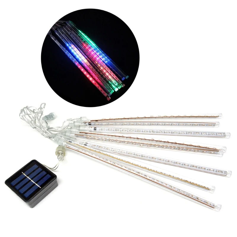 30cm 8 Tubes Waterproof Meteor Shower Rain Solar Power LED String Lights Outdoor 97BB
30cm 8 Tubes Waterproof Meteor Shower Rain Solar Power LED String Lights Outdoor 97BB