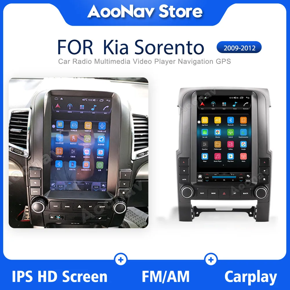6G - 128GB Car DVD Player GPS Navigation Android 11 Tesla For Kia Sorento 2009 2010 2011 2012 Auto Radio Stereo
6G - 128GB Car DVD Player GPS Navigation Android 11 Tesla For Kia Sorento 2009 2010 2011 2012 Auto Radio Stereo