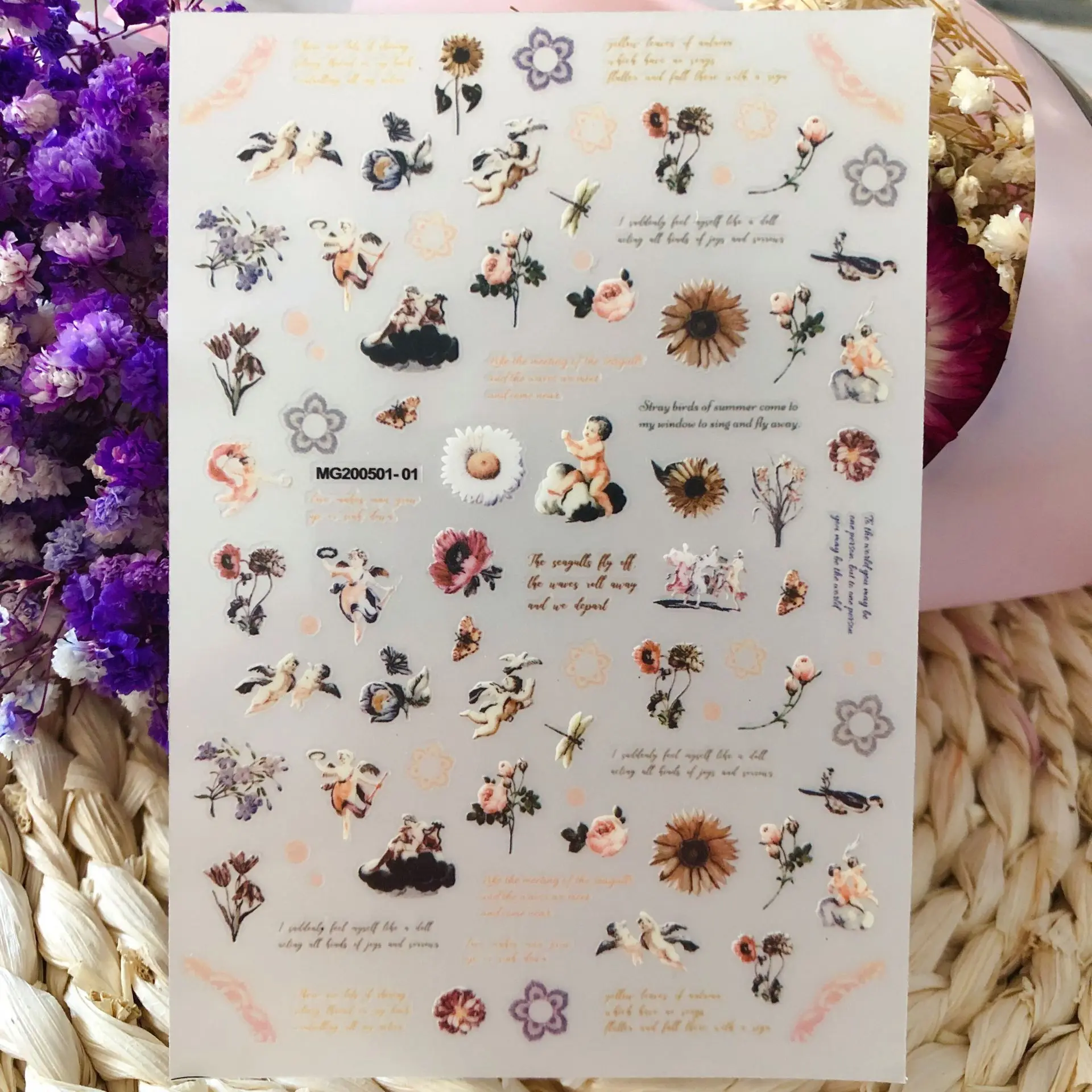 1 Sheet Angel 3D Back Glue Nail Art Sticker Flower Nail Decoration DIY Adhesive Decal Nail Ornament Stickers Nail Art Decor
1 Sheet Angel 3D Back Glue Nail Art Sticker Flower Nail Decoration DIY Adhesive Decal Nail Ornament Stickers Nail Art Decor