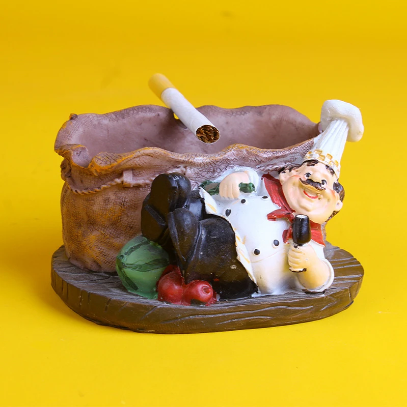 Nordic Cartoon Chef Ashtray Ornaments Kitchen Chef Series Home Decoration Restaurant Table Desktop Figurines Tiny Model Toys
Nordic Cartoon Chef Ashtray Ornaments Kitchen Chef Series Home Decoration Restaurant Table Desktop Figurines Tiny Model Toys