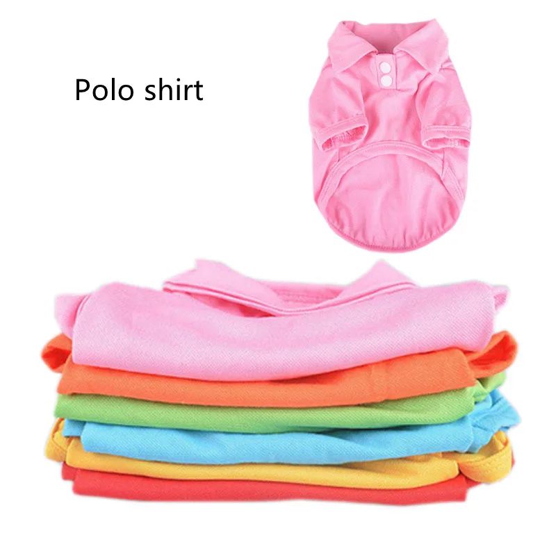 New Pet Clothes Dog POLO Shirt Summer Cooling Vest Cool and Breathable Multiple Colors Dog Clothes for Small Medium Dogs
New Pet Clothes Dog POLO Shirt Summer Cooling Vest Cool and Breathable Multiple Colors Dog Clothes for Small Medium Dogs