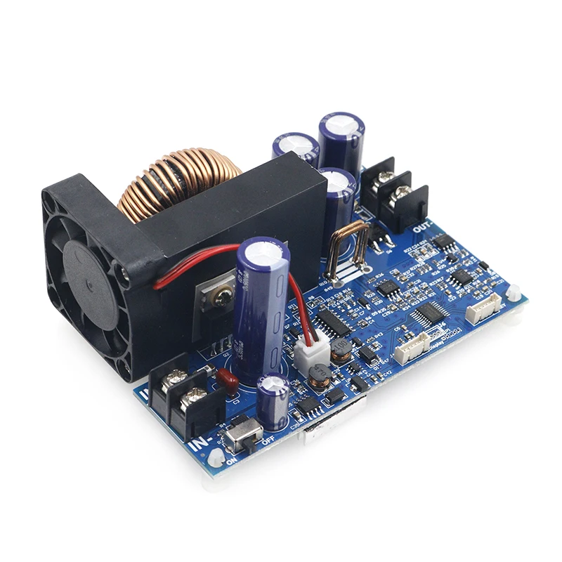 50V12A 600W CNC step-down adjustable power supply module, volt-ampere meter, DC stabilized voltage, LCD display
50V12A 600W CNC step-down adjustable power supply module, volt-ampere meter, DC stabilized voltage, LCD display
