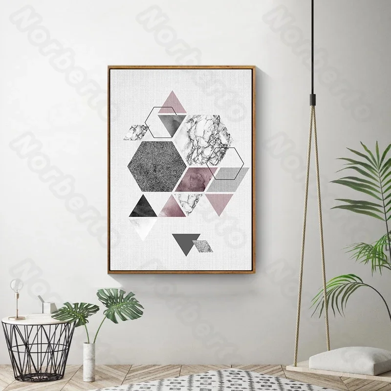 Modern Style Canvas Painting Poster Various Geometric Patterns Triangle Circles with Bright Colors for Home Rooms Wall Decoratio
Modern Style Canvas Painting Poster Various Geometric Patterns Triangle Circles with Bright Colors for Home Rooms Wall Decoratio