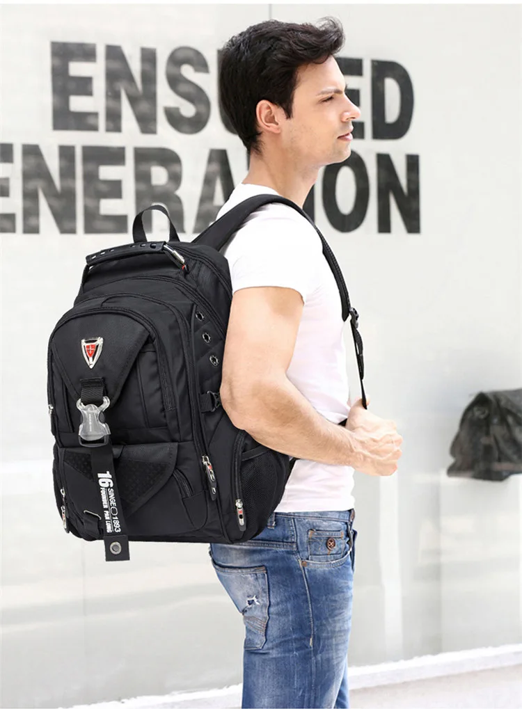 Swiss Army Knife Bag Shoulder Bag Chao Men's Backpack Leisure Bookbag Multifunctional Travel Bag Men's and Women's 15-inch
Swiss Army Knife Bag Shoulder Bag Chao Men's Backpack Leisure Bookbag Multifunctional Travel Bag Men's and Women's 15-inch