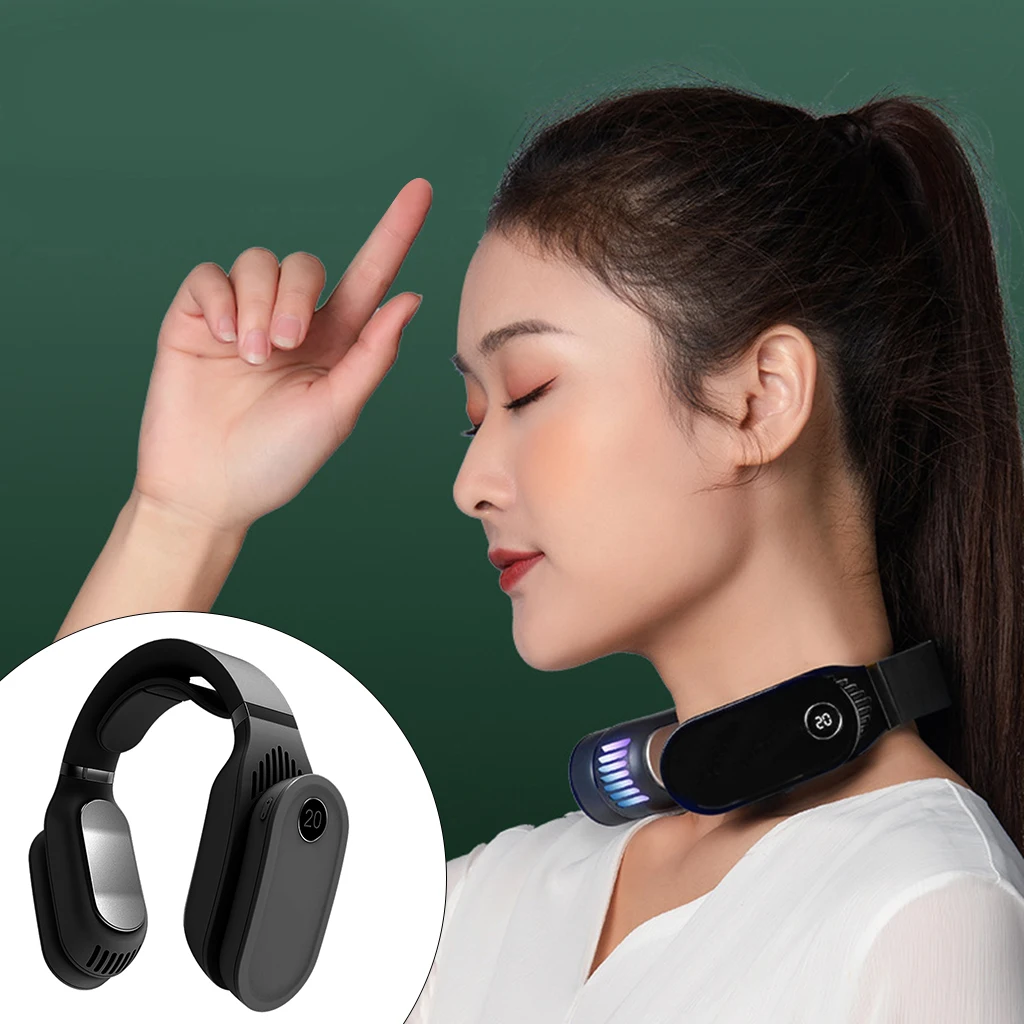 USB Portable Hanging Neck Fan Cooling Cooler Heater Heating Air Conditioner Neck Massager for Home,Office Travel
USB Portable Hanging Neck Fan Cooling Cooler Heater Heating Air Conditioner Neck Massager for Home,Office Travel