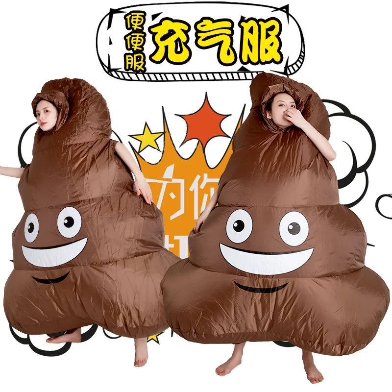 Poop Inflatable Costume Funny Cute Stool Anime Cosplay Suit Mascot Carnival Fantasy Adult Costumes Unisex
Poop Inflatable Costume Funny Cute Stool Anime Cosplay Suit Mascot Carnival Fantasy Adult Costumes Unisex