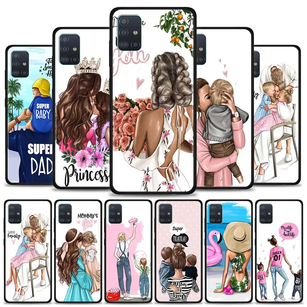 Phone Case For Samsung Galaxy A51 A71 5G A21s A11 A31 A41 A91 A72 A12 A02s Silicon Matte Bumper Fundas Brown Hair Baby Mom Boy
Phone Case For Samsung Galaxy A51 A71 5G A21s A11 A31 A41 A91 A72 A12 A02s Silicon Matte Bumper Fundas Brown Hair Baby Mom Boy