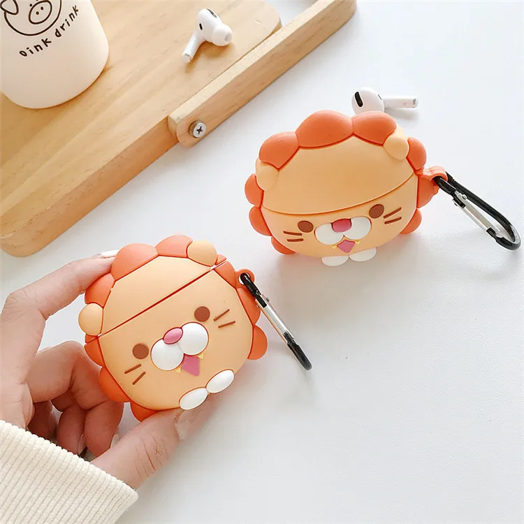 For Airpods 3 Case 2021,Cute Cartoon Lion Case For Airpods Pro/Airpods 1/2 Cover/Airpods 3 Generation Case
For Airpods 3 Case 2021,Cute Cartoon Lion Case For Airpods Pro/Airpods 1/2 Cover/Airpods 3 Generation Case