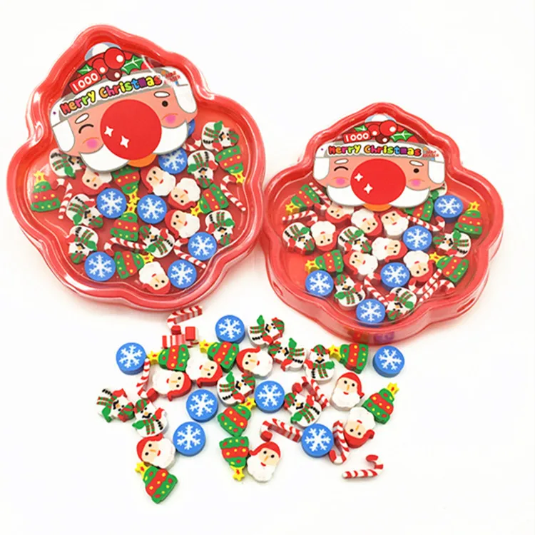 30Pcs/box Creative Stationery Christmas Eraser Cartoon Eraser Student Children Rubber Eraser Learning Office Supplies
30Pcs/box Creative Stationery Christmas Eraser Cartoon Eraser Student Children Rubber Eraser Learning Office Supplies